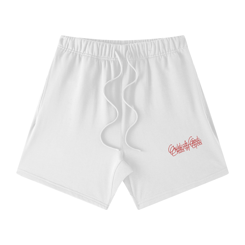 Unisex Earth Tone Loose Fit Cotton Shorts