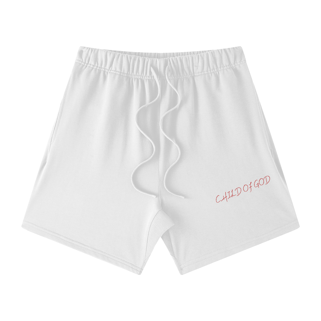 Unisex Earth Tone Loose Fit Cotton Shorts