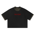 Unisex Vintage Wash Camo Panel T-Shirt