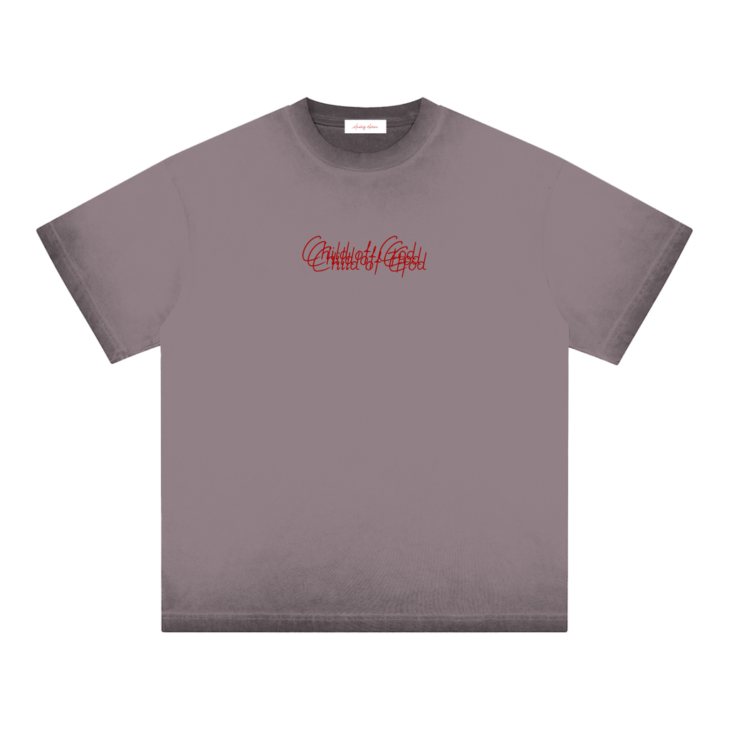 Reverse Dyed Loose Cotton T-Shirt