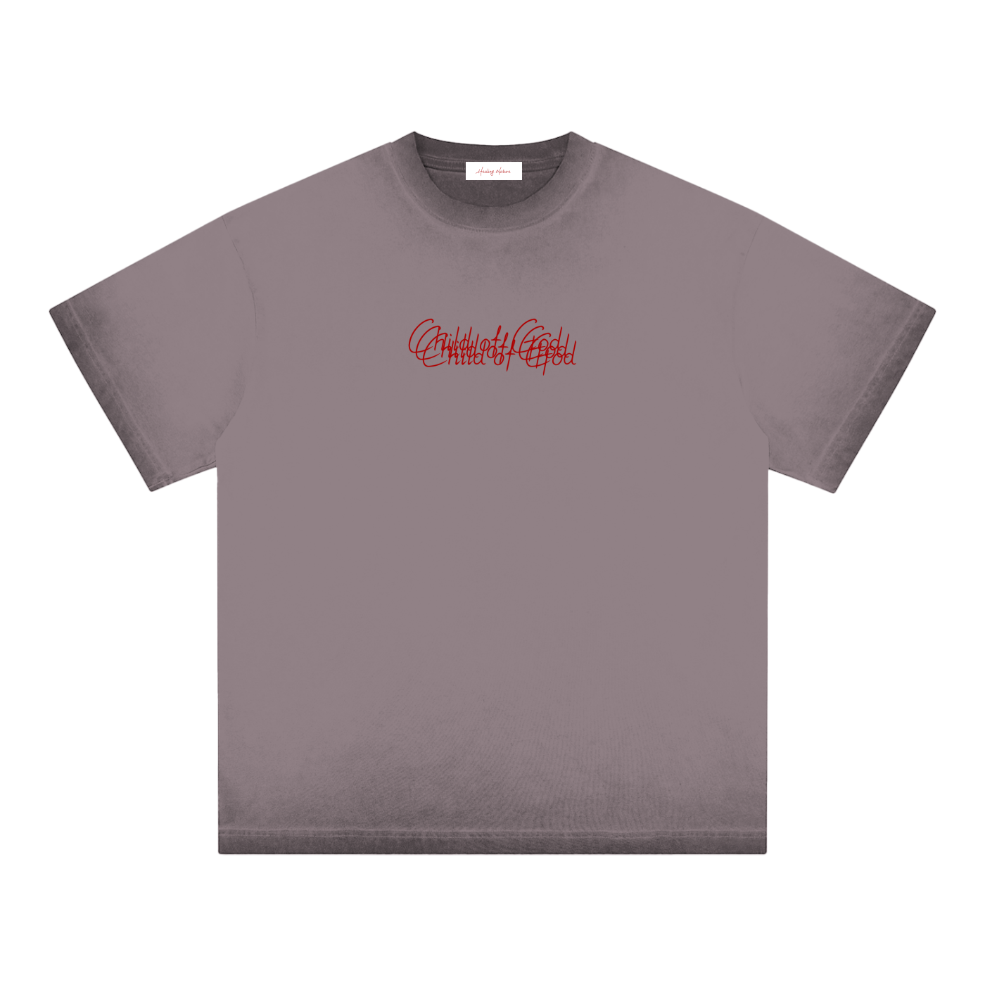 Reverse Dyed Loose Cotton T-Shirt