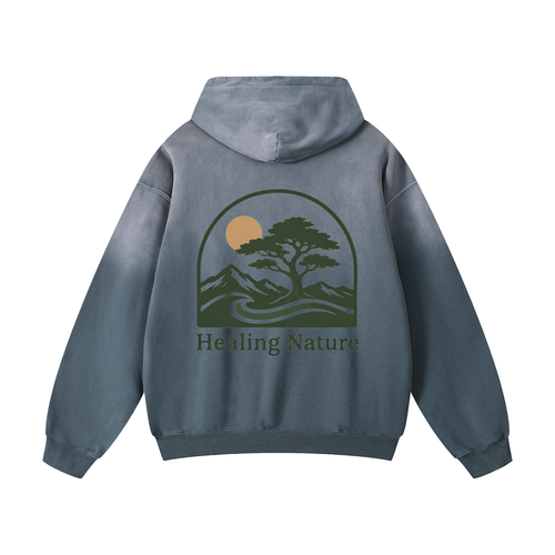 Heavyweight Sunfade Oversized Hoodie