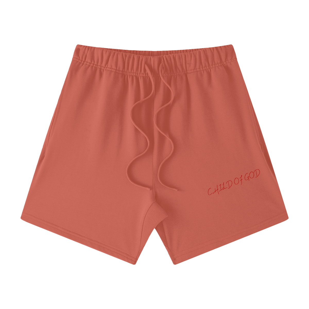Unisex Earth Tone Loose Fit Cotton Shorts