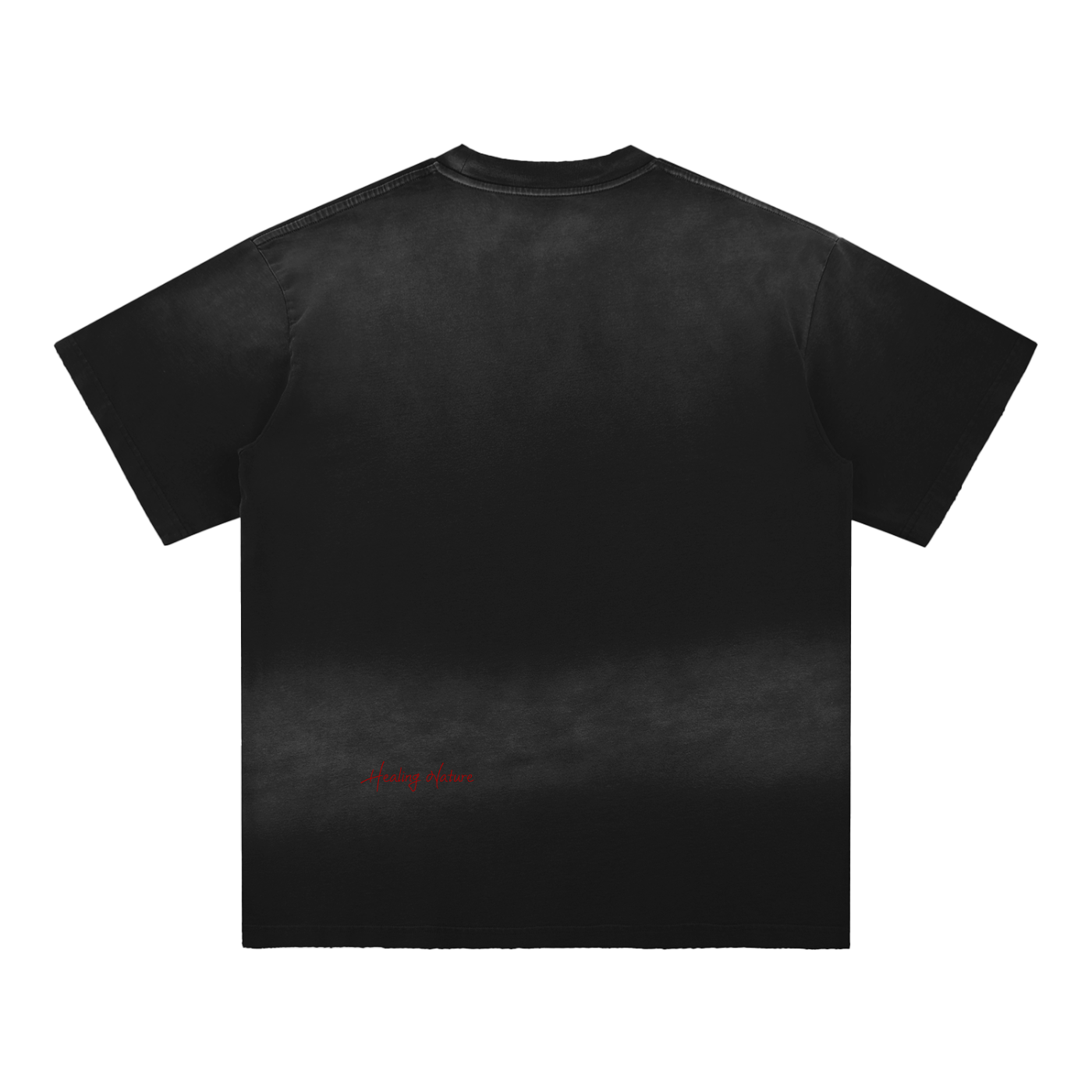 Sun Fade Hand-Frayed Cotton T-Shirt
