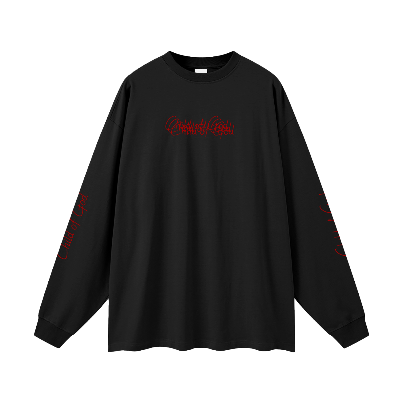 Unisex Earth Tone Loose Fit Long Sleeve T-Shirt