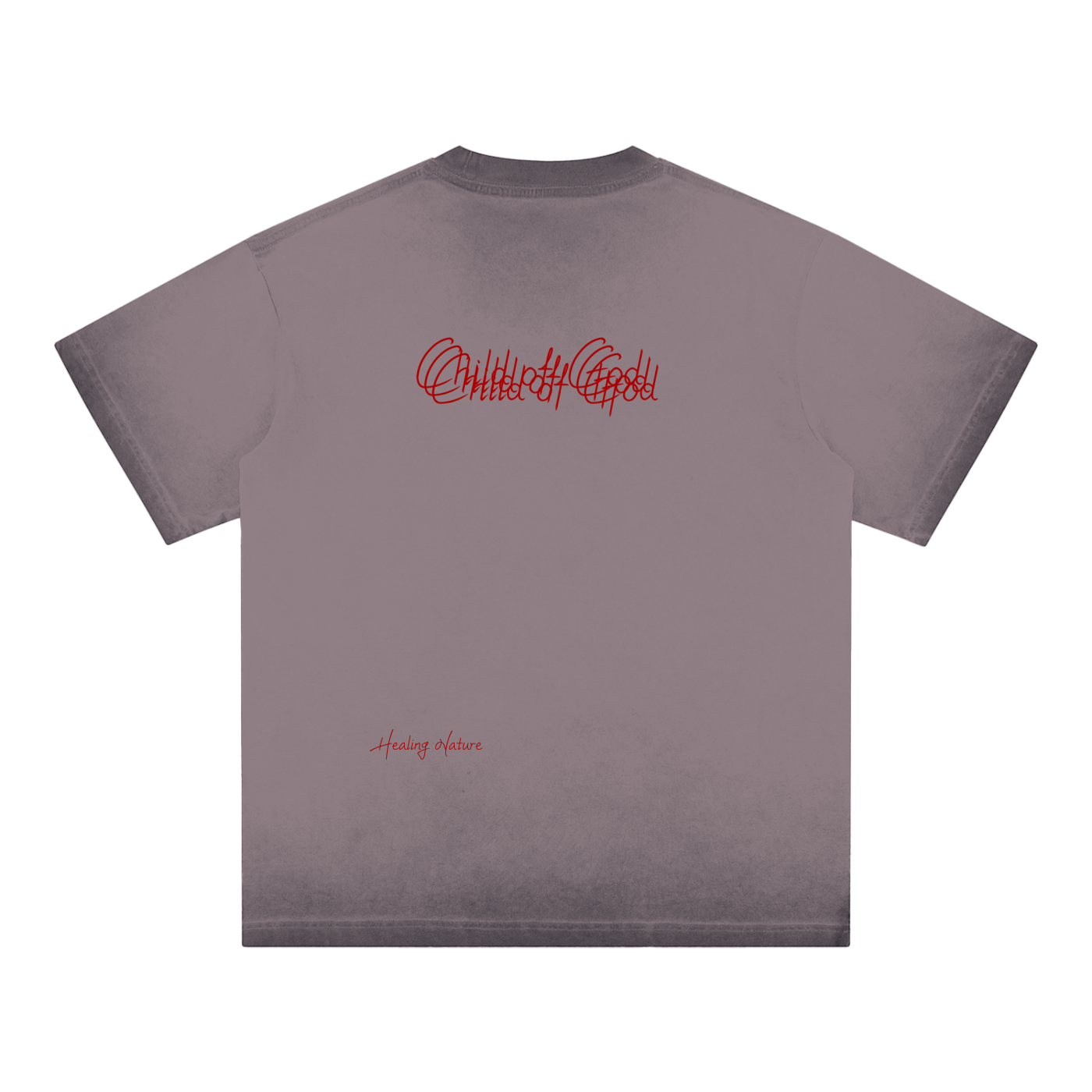 Reverse Dyed Loose Cotton T-Shirt