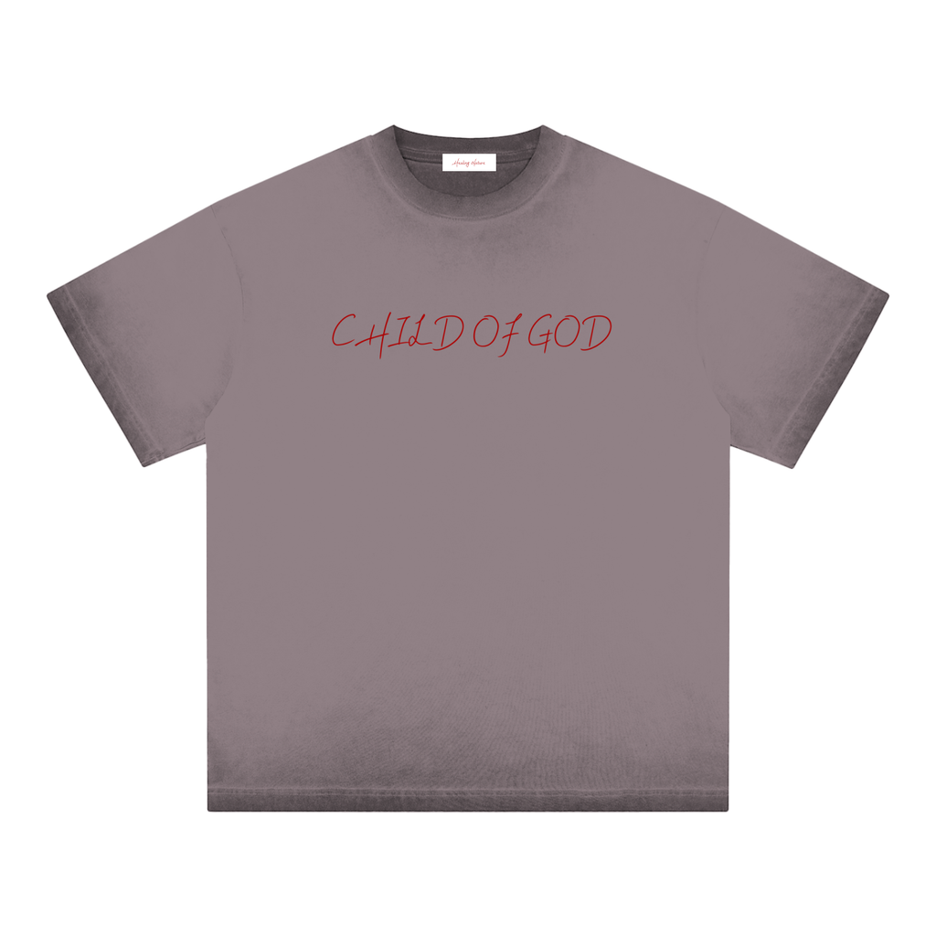 Reverse Dyed Loose Cotton T-Shirt