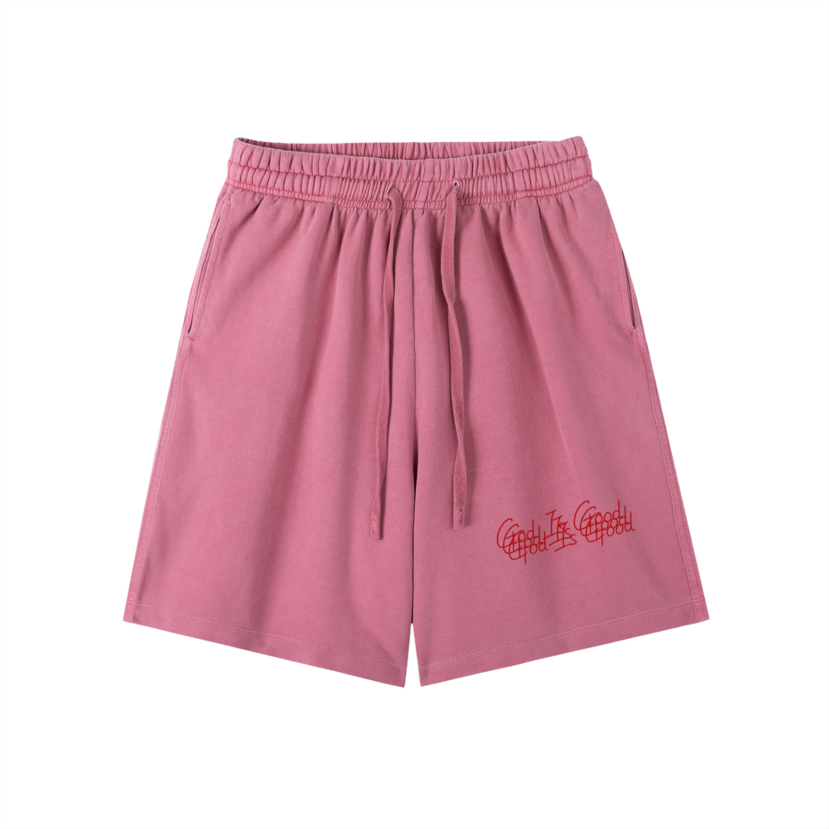 Unisex Vintage Wash Cotton Shorts