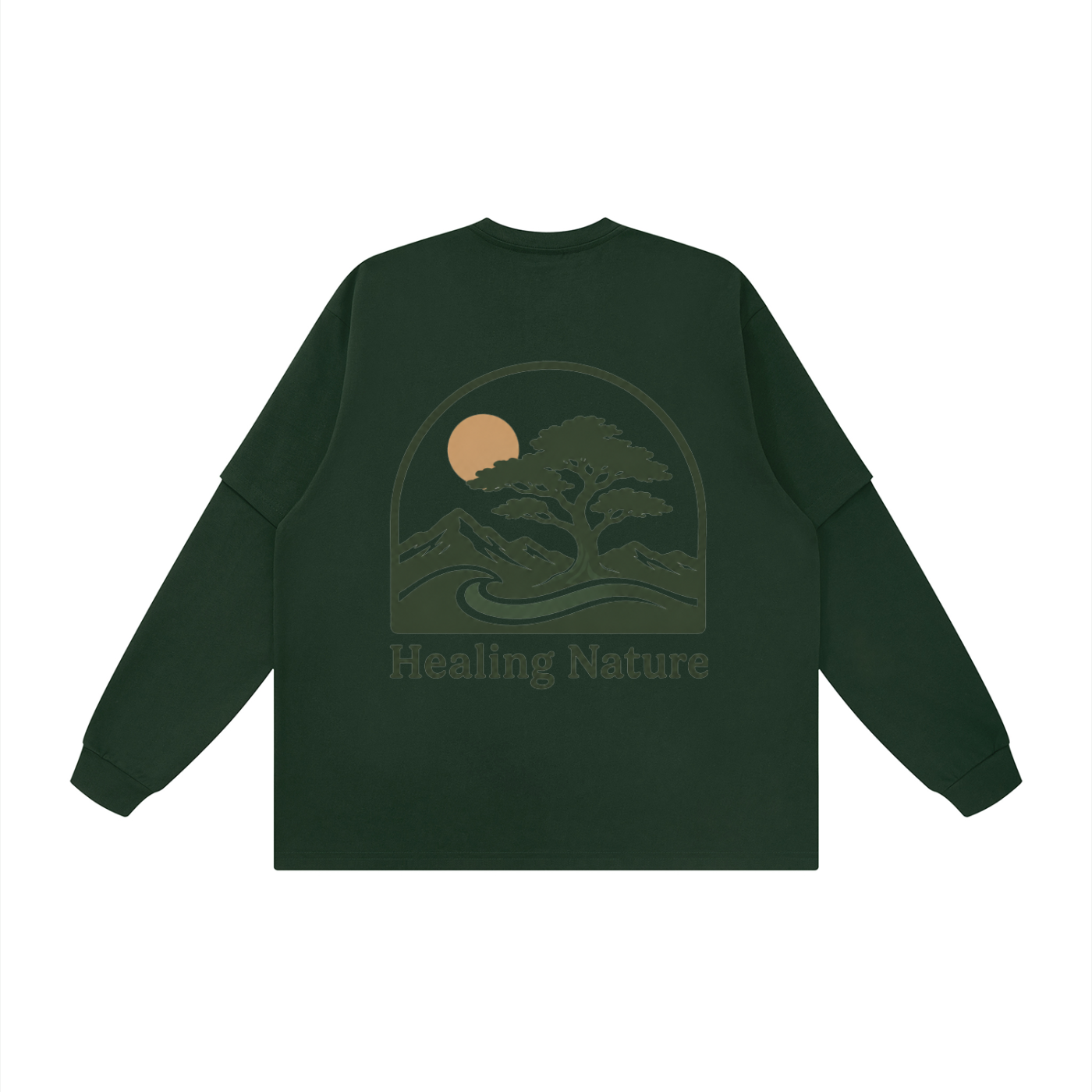 Unisex Layered Oversized T-Shirt