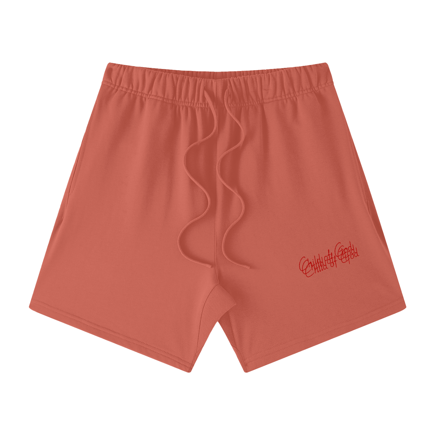 Unisex Earth Tone Loose Fit Cotton Shorts