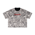 Unisex Leopard Print Boxy T-Shirt