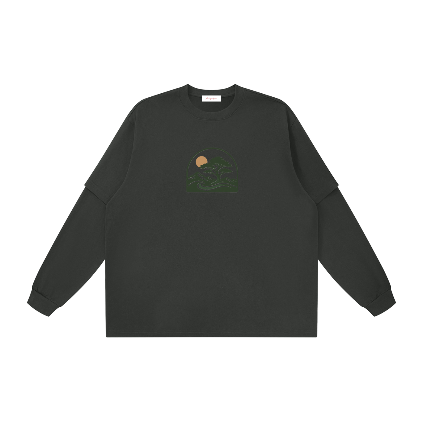 Unisex Layered Oversized T-Shirt