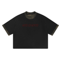 Unisex Vintage Wash Camo Panel T-Shirt