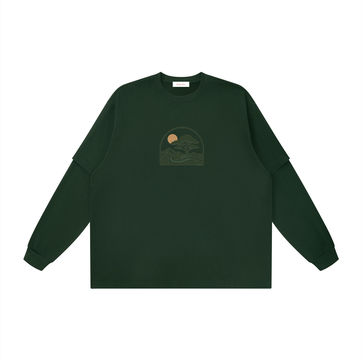 Unisex Layered Oversized T-Shirt