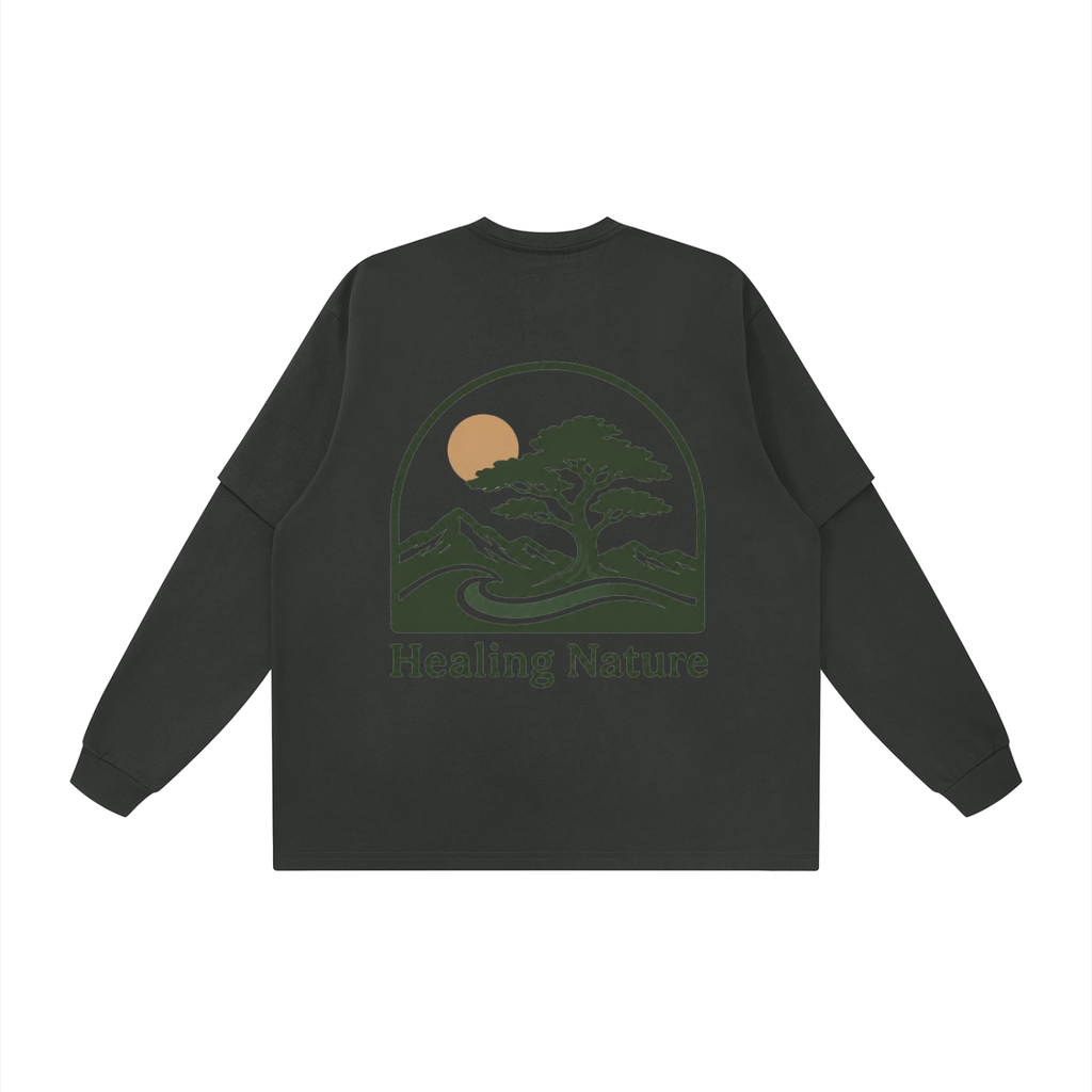 Unisex Layered Oversized T-Shirt