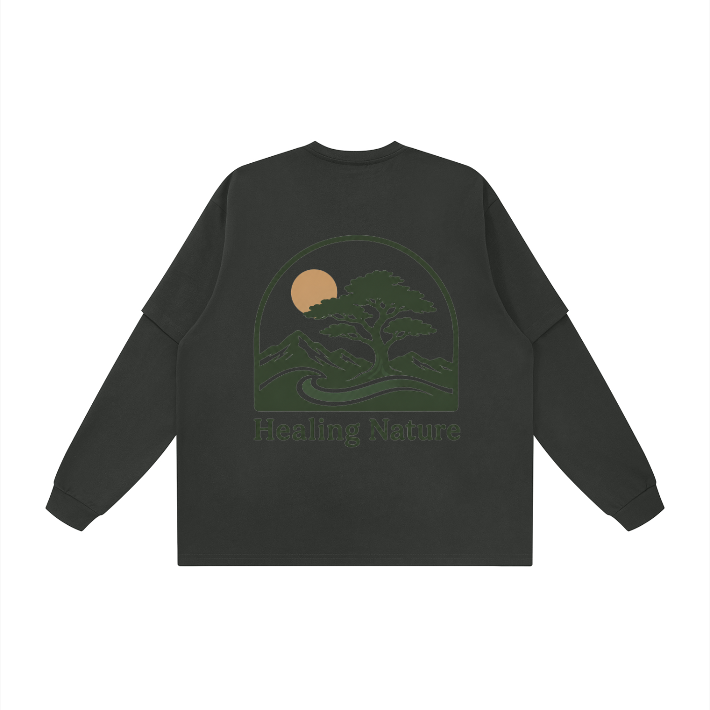 Unisex Layered Oversized T-Shirt