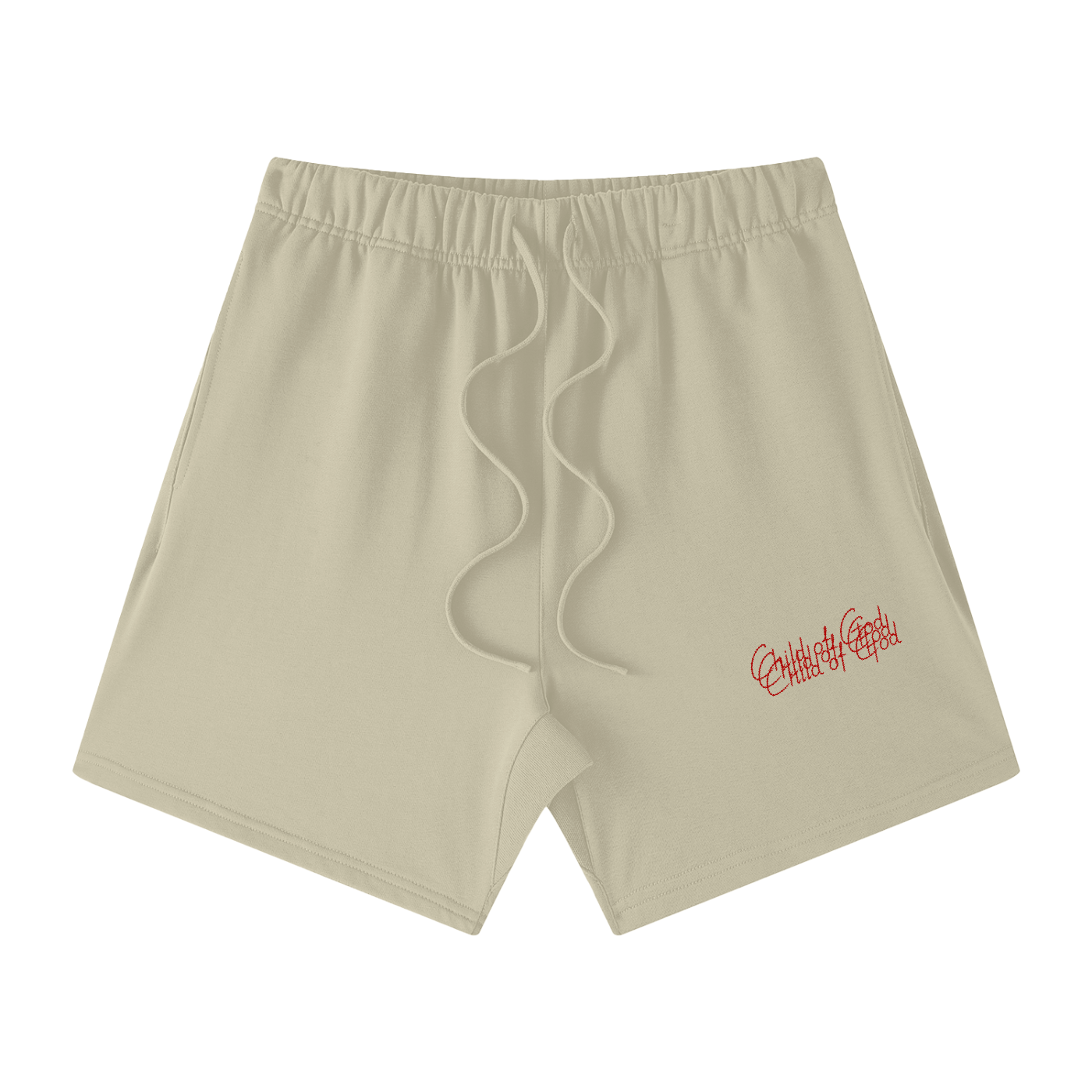 Unisex Earth Tone Loose Fit Cotton Shorts